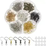 TOAOB 140pcs Earring Hooks Hypoallergenic 925 Sterling Silver Fish Hooks Ear Wir