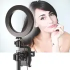10'' 26cm Beauty Selfie LED Ring Light+Tripod+phone clip For Smartphone Camera