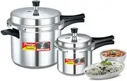 [Prestige] Popular Plus Double Value Pack 10 L + 3 L Pressure Cooker
