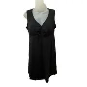 Gerry Weber Active Day Dress, Built-in Bra, Pockets, Black NWT Sz M