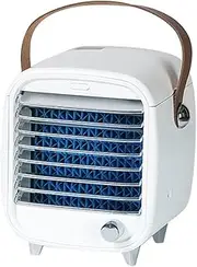 Mini Desktop Air Conditioner Fan Portable Air Purification Noiseless Evaporative Air Humidifier Purifier Mini Cooling Fan, Stepless Regulation of Wind Speed, Office Cooler