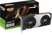 INNO3D nVidia GeForce RTX 5070 TWIN X2 12GB GDDR7 2512 MHz Boost Clock, RAM 28 Gbps, 3x DP, 1xHDMI 250x116x41mm N50702-12D7-195064N
