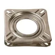 Springfield 7" Boat Seat Swivel Base Non-Locking Stainless Steel 4-Hole Mount
