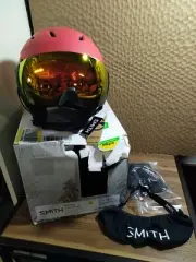 Smith Survey Mips Koroyd Snow Ski Helmet Small Matte Lava Red Mirror