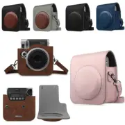Case for Fujifilm Instax Mini 90 Instant Film Camera Leather Bag Removable Strap