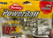 PowerBait 2ct Sick Fish 4" Clear Bream 2 pack