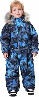 [Bluemagic] Kid's Baby One Piece Snowsuits Overalls Ski Suits Jackets Coats Jumpsuits Winter Outdoor Waterproof Snowboarding