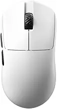 SCYROX V6 Lightweight Wireless Gaming Mouse, 1.4 oz (40 g), Pixart 3950 Sensor, 8k Dongle Included, White