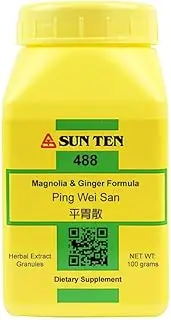 Sun Ten - Magnolia & Ginger Formula Granules/Ping Wei San/平胃散