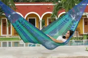 Outdoor undercover cotton Mayan Legacy hammock King size Caribe