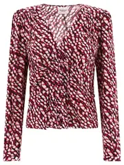 [Marant ÉToile] Marant ÉToile-Eddy Top Fucsia-Donna 36 Fuchsia