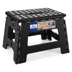 ACKO Folding Step Stool 9 Inch Step Stool 300 lb Capacity Plastic Foldable St...