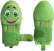 Longjihui Baseball Sliding Mitt Universal Right or Left Hand Baseball Sliding Glove Sliding Mitt Youth & Adult Sizes,Neoprene,Adjustable Wrist Compression Strap (Green3,Adult)