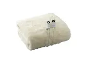 Sunbeam Sleep Perfect Super King Bed Wool Fleece Heated Blanket