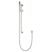 Round Shower on Rail Column, Champagne