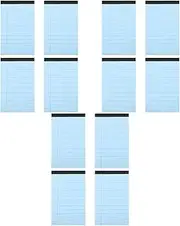 Tofficu 3sets Legal Notepad Chart Design Memo Pad Note Pads for Work and Home Lined Notebooks 4pcs*3