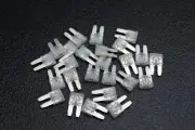 25 PK ATR 25 AMP FUSE FUSES BLADE CIRCUIT EATON BUSSMANN MICRO 2 LEG ATR25