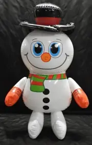Inflatable Snowman - 24" Tall - NEW - Christmas - Snowman - Balloon