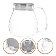 Glass Teapot Stovetop Glass Water Pitcher Glass Water Jar Loose Leaf Tea Kettle