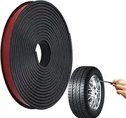 Rim Guards for Car Rims | 9.8 Ft Car Wheel Protection Rim Savers,Wheel Protector Strips, Decorative Wheel Hub Rim Trim, Car Rim Guards for Automobile Car SUV Truck