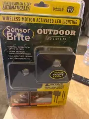 Sensor Brite Outdoor LED Lighting 1 Pack As Seen On TV Motion Detection Lights