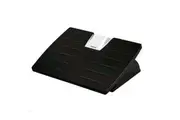 Fellowes Adjustable Foot Rest Premium Office Computer Black