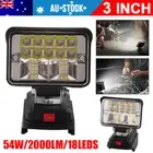 LED Work Light Workshop Outdoor Flashlights Torch For Makita 18V Li-ion Battery