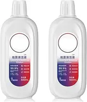 Floor Cleaning Liquid Solution Lemon Flavor 500ml Compatible With Tineco FLOOR ONE S5/S3/IFLOOR3/IFLOOR2/IFLOOR SERIES Vacuum Robot Parts(2 pcs)