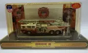 Code 3 1/64 FDNY Seagrave Rear Mount Ladder 10 Ten Truck Mint in Dome NIB 911