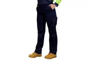 King Gee Ladies Workcool 2 Lightweight Ripstop Work Pants K43820 - Navy