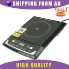 Portable 2000W Induction Hob Touch Control Black 250mm Safe & Compact