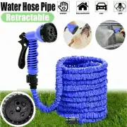 3/4" Outdoor Hose, 25Ft 50Ft 75Ft 100Ft Expandable Garden Hose No Spray Nozzle