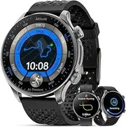 GPS Smart Watches for Men (Answer/Make Call), 1.60" AMOLED Display Smartwatch, 170+ Sports Modes Fitness Tracker Watch with Compass Pedometer, 5ATM Waterproof Mens Smart Watch for Android iPhone