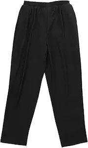 [Kichvoe] Chef Pants Balck Chef Cargo Pants Natural Uniforms Breathable Material Men Chef Work Pants - Size S