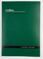 Collins Debden Account Book - 60 Analysis Book 14 Money Column 10314