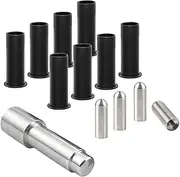 Door Bushing Removal Tool Hinge Liners Door Pin Guides for Jeep Wrangler JK JKU JL JLU Gladiator JT 2007-2021 (with Stainless Steel Hinge Bolts)…