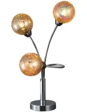 [Lexi Lighting] Candice Table Lamp Chrome