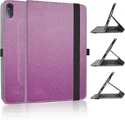 JRTAL Compatible with Iconia Tab P10 Case, 360° Rotating Cover Faux Leather Protective Case with Acer Iconia Tab P10 (P10-21Q-83VZ) 10.4 Inch Tablet - Purple
