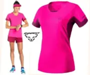DYNAFIT vert trail running shirt anti odor ultralight wicking breathable women L