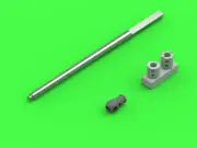 1/35 Master Model 17pdr SP M10 "Achilles" - Ordnance QF 17pdr (76.2mm) gun barr