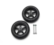 Bugaboo Bee 5 rear wheels replacement set Black