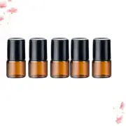 5 PCS Essential Oil Roller Bottle Roll-ball Bottles Dispensing Glass