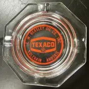 Vintage Texaco Ashtray Beasley Oil Co. - Colerain NC -Ahoskie NC - Bertie County