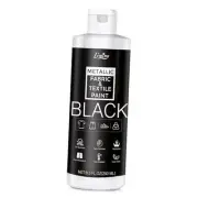 Fabric Paint - 250ml Textile Paint Permanent for Textile and Leather Black