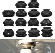 MOONDKIST 14PCS Ball Joint Boot, Replacement Tie Rod End Boots, Rubber Dust Cover Track Rod End Set for Most Vehicles