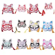 Japanese Foxes Mask Masquerade Halloween Party Props Cosplay Costume Accessories