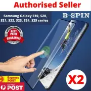 Samsung Galaxy S25 S24 S23 S22 S21 Ultra + FE 5G Tempered Glass Screen Protector