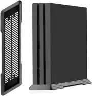 For PS4 Pro Built-in Cooling Vent Non-Slip Steady Base Vertical Stand Mount