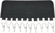 Hat Holder, 10 Clips Closet Hanger Door Baseball Hat Holder Cap Rack Storage Organizer