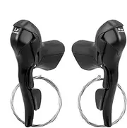Self Rolling Car Brake and Shift Lever Set - Left and Right Lever, Adjustable Brake and Shift Lever for Self Rolling Car Shifter Cross Bikes, Brake and Shift for Mountain and Road Bikes